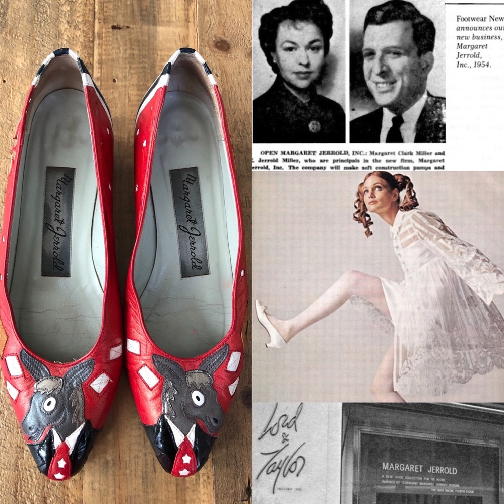 Vintage Margaret Jerrold 1996 Election Pop Pumps - Picture 7 of 8